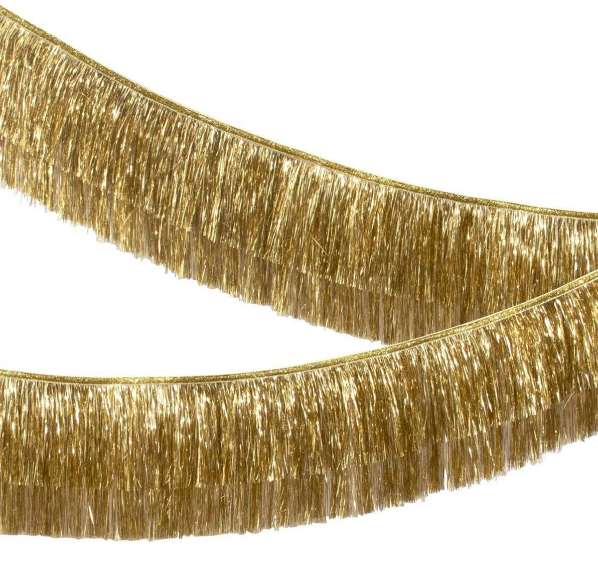 Gold Tinsel Fringe Garland by Meri Meri