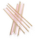 Pastel Pink & Metallic Gold Extra Tall Candles with Holders