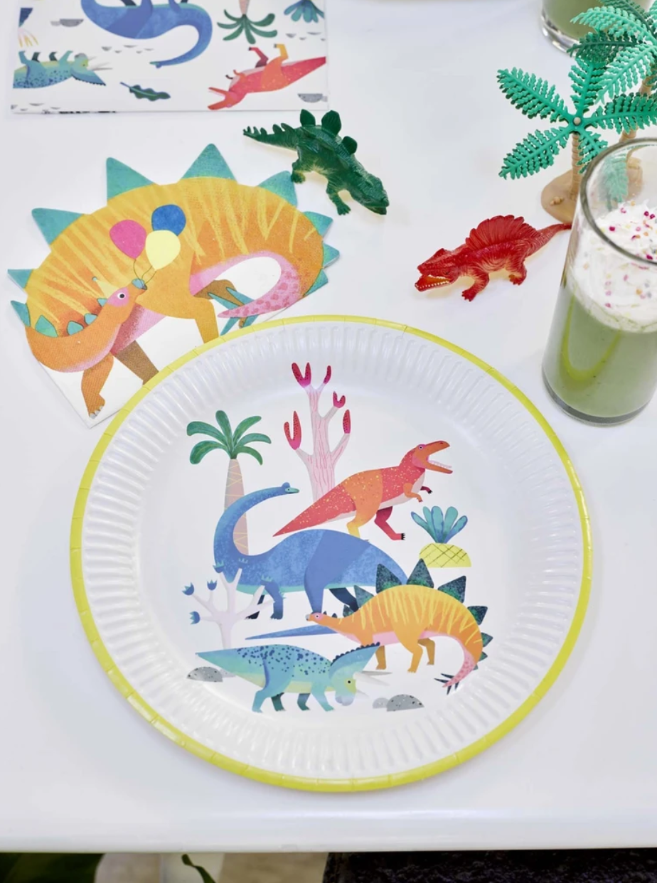 Party Dinosaur Shaped Napkins