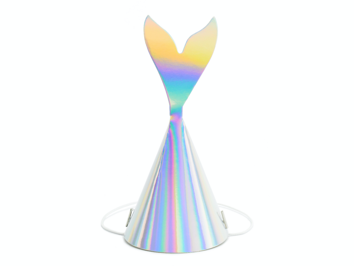 Iridescent Mermaid Party Hats