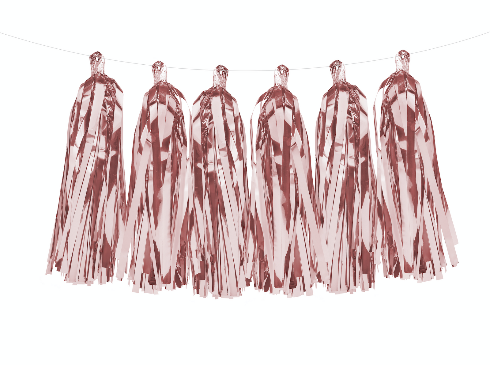 Rose Gold Foil Tassel Garland