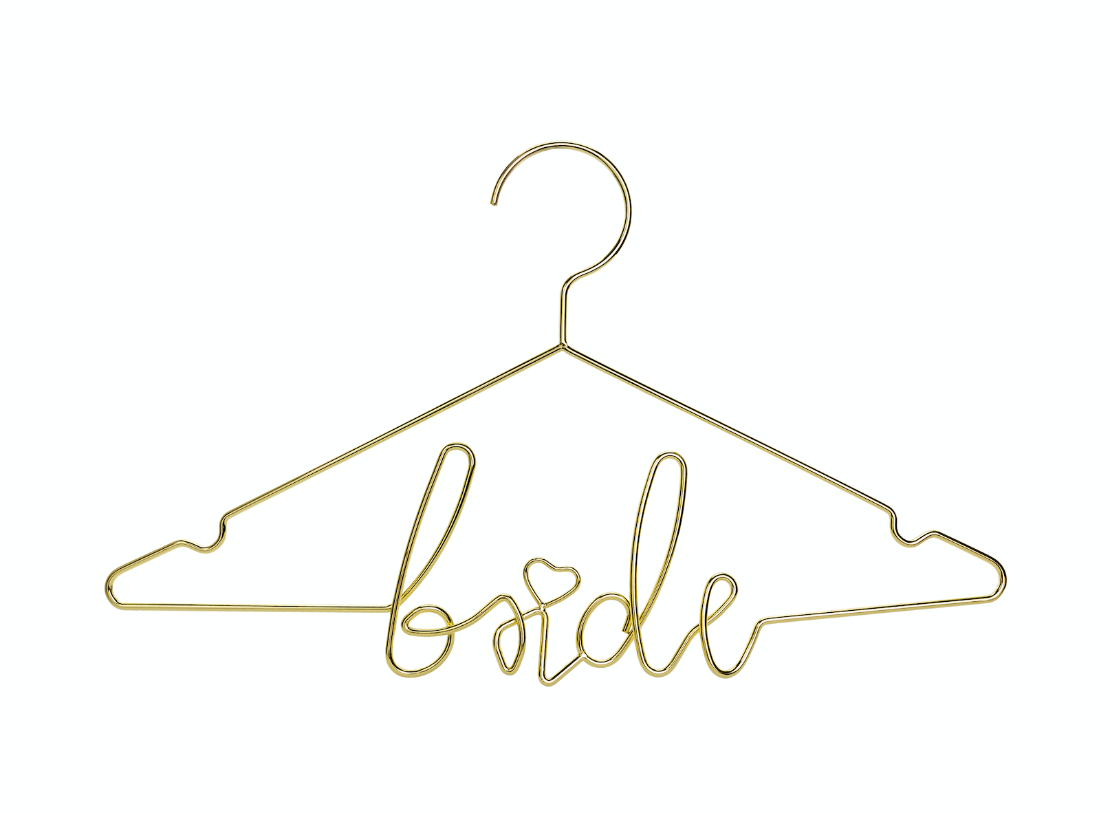 Gold Bridal Hanger