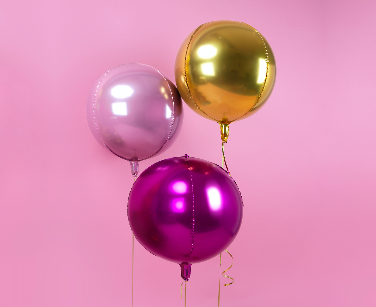 Light Pink Orbz Balloon