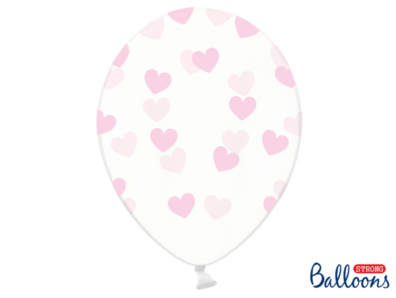 Pink Heart Pattern Balloons