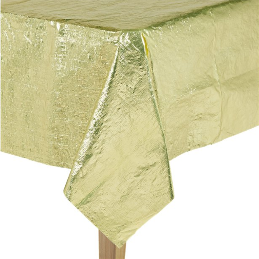 Gold Metallic Table Cover