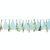 Blue and Gold Tassel Garland 