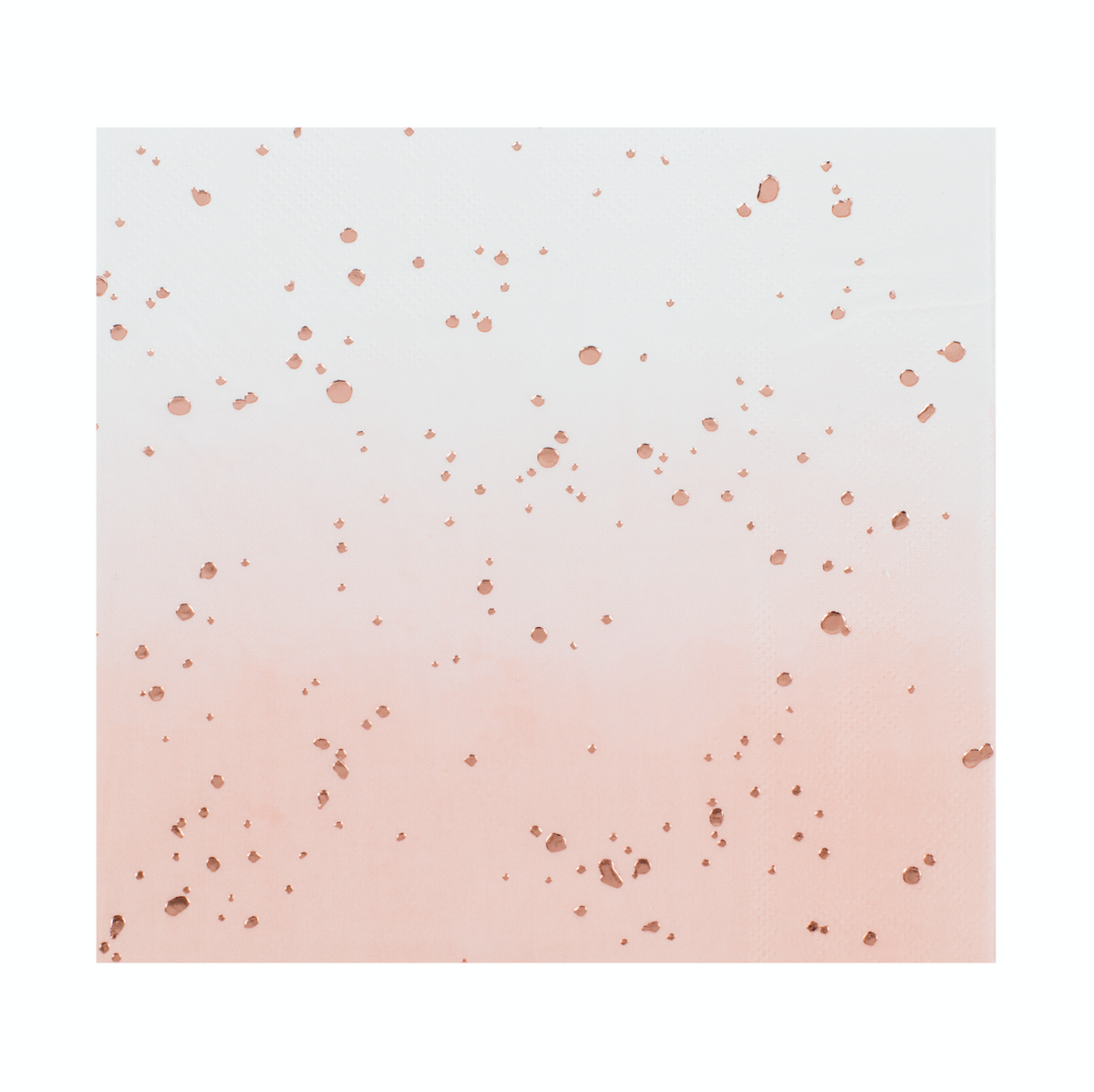 Ombre Rose Gold Napkins 