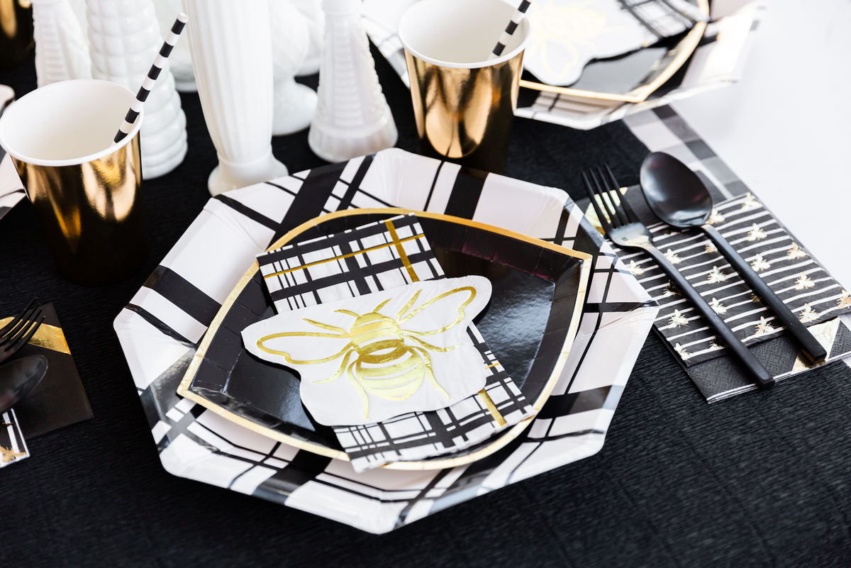 Posh Noir Guest Napkins