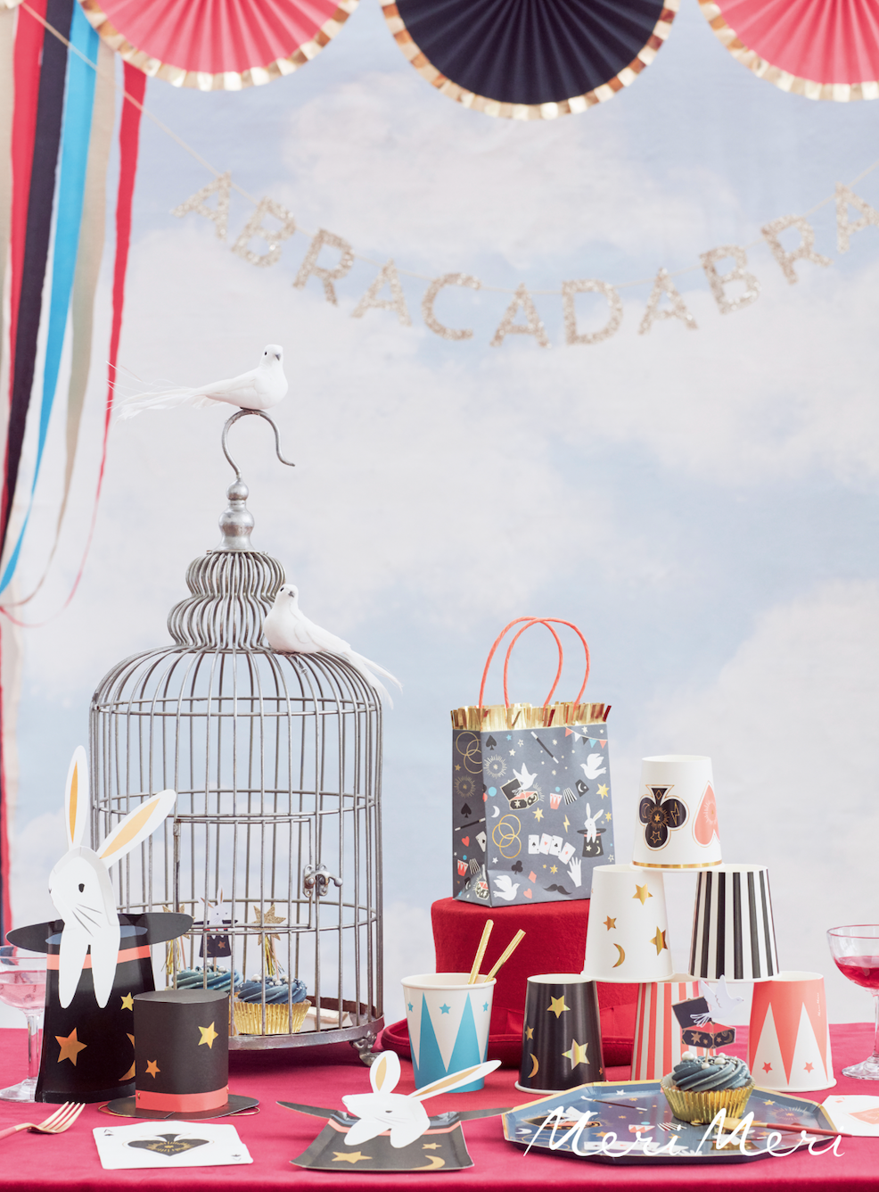 Bunny In Hat Shaped Plates Meri Meri