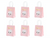 Pink Halloween Boo Favor Bags 