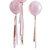 Rose Gold & Pink Streamer Balloon Tails