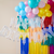 RAINBOW CONFETTI HAPPY BIRTHDAY BALLOON BUNTING