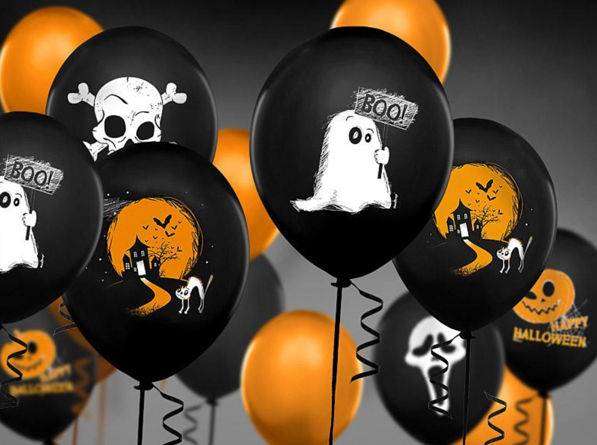 Scary Motifs Halloween Balloons