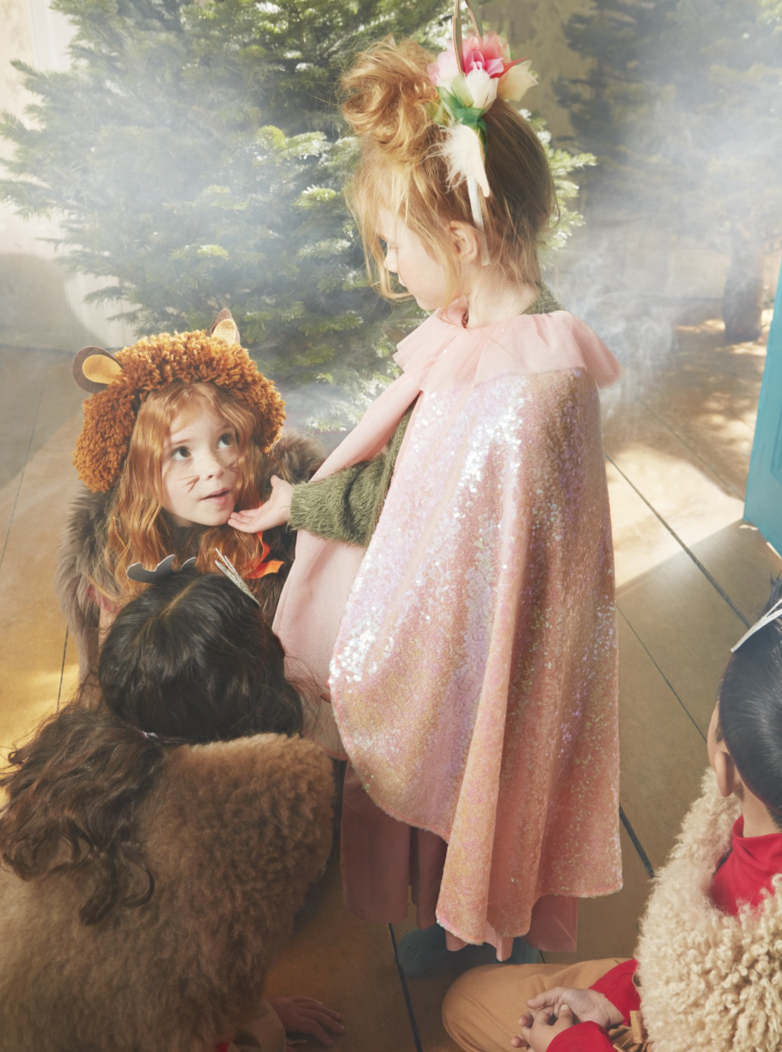 Iridescent Sequin Cape Costume by Meri Meri