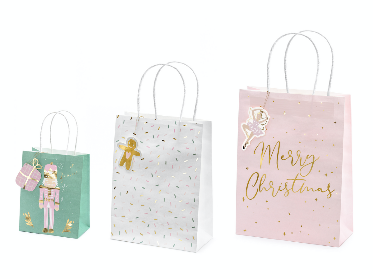 Nutcracker Ballet Gift Bags Set