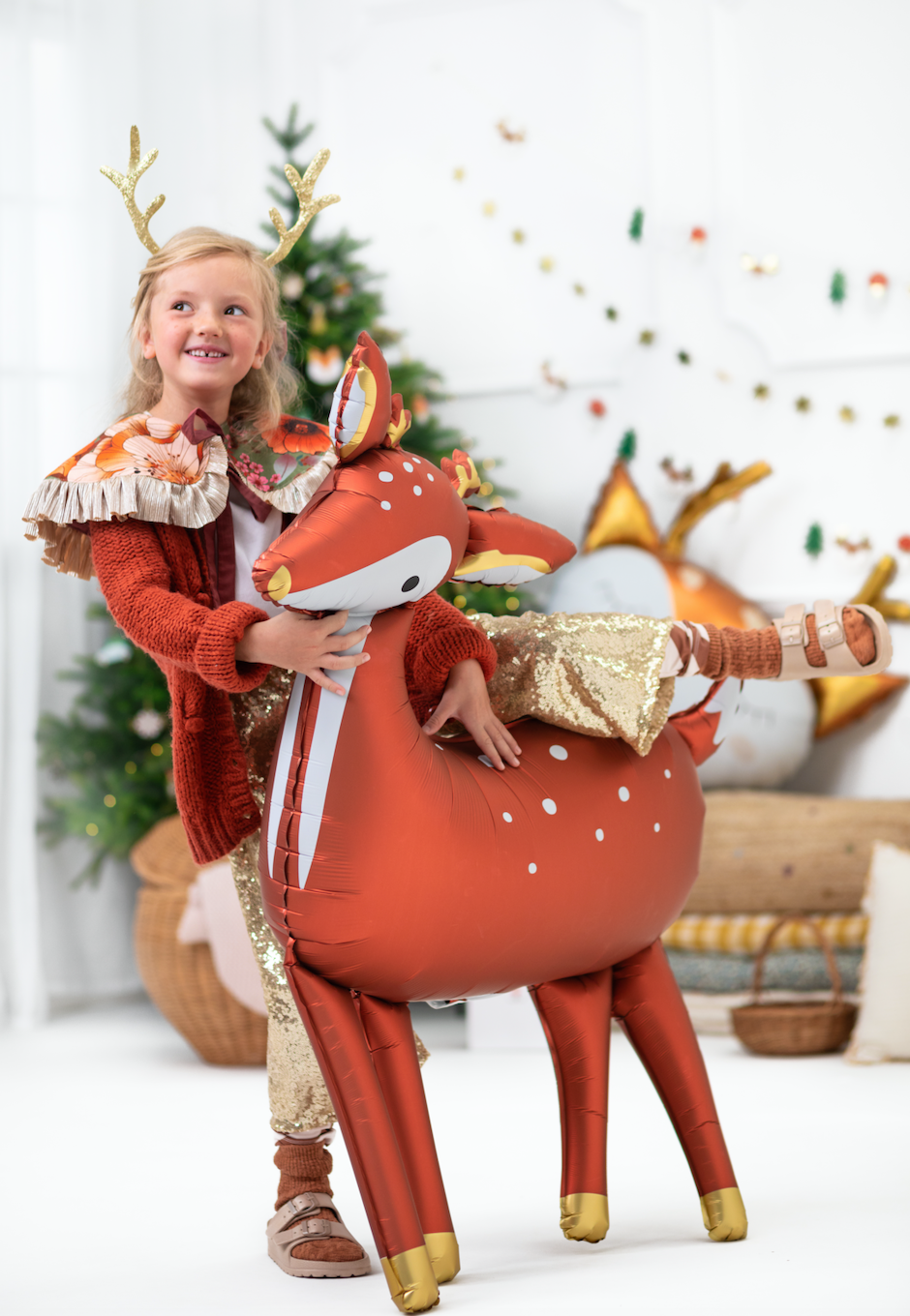 Giant Woodland Deer Balloon 