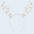 Reindeer Antlers Metal Headband Reindeer Antlers Metal Christmas Party Headband