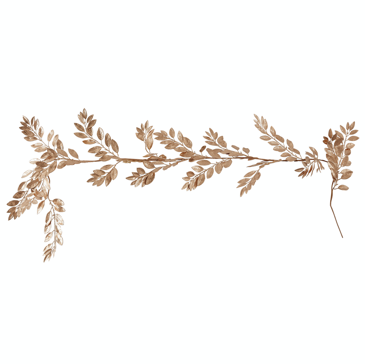 Gold Artificial Foliage Christmas Garland