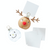 Reindeer & Snowman Christmas Place Card Holders