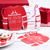 Red and White Festive Giant Jumper Gift Tags 