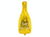 Gold Happy New Year Champagne Bottle Balloon
