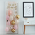 Pink and Gold Happy Birthday Balloon Door Kit