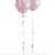 Rose Gold Happy Birthday Balloon Tails