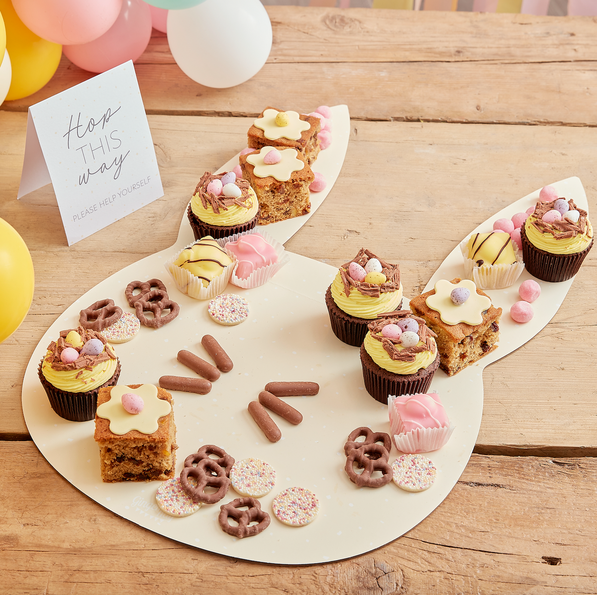 Easter Bunny Grazing Board