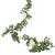 Artificial Eucalyptus Garland With White Roses