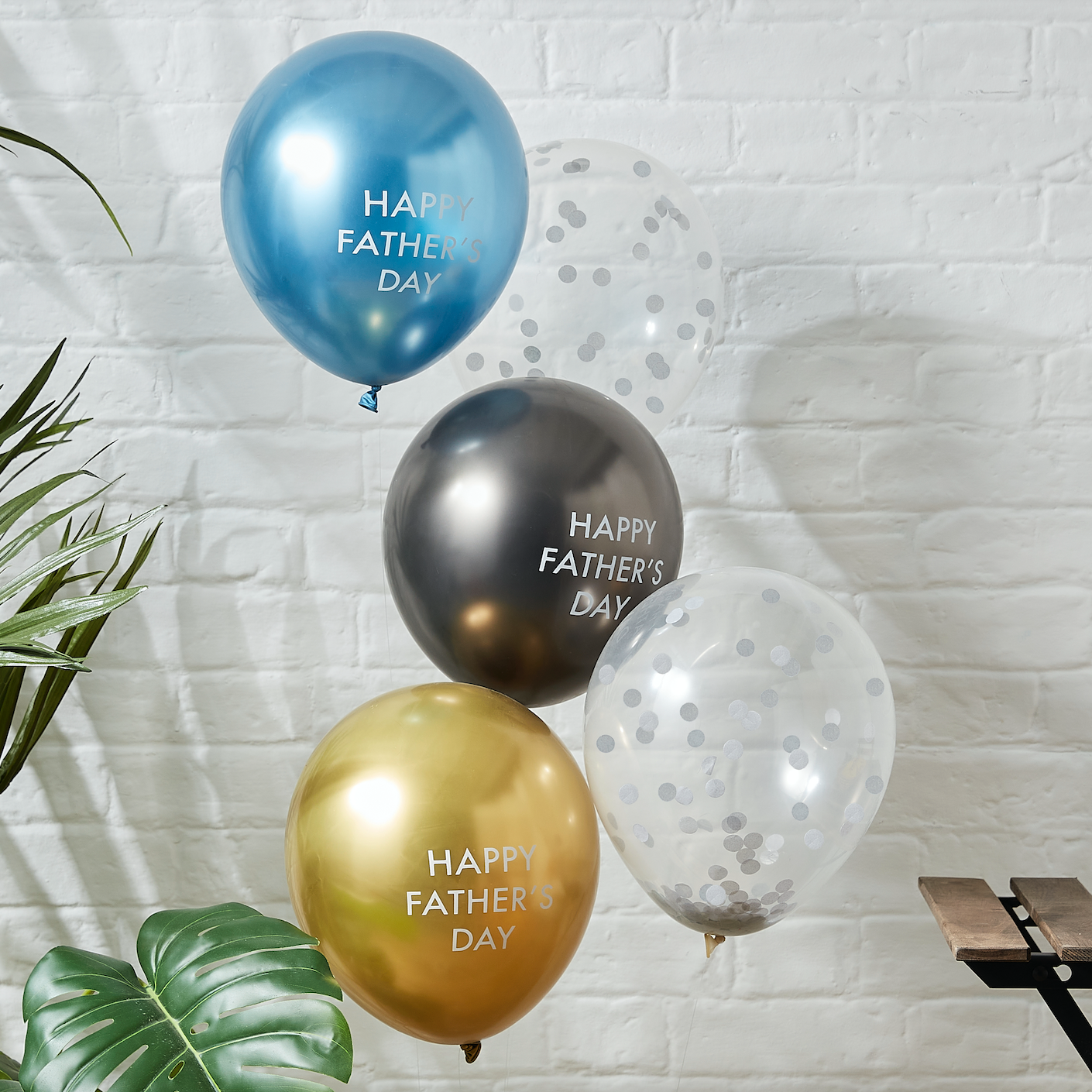 Happy Father's Day Balloon Cluster
