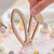 Wooden Bunny Ears Easter Cake Topper