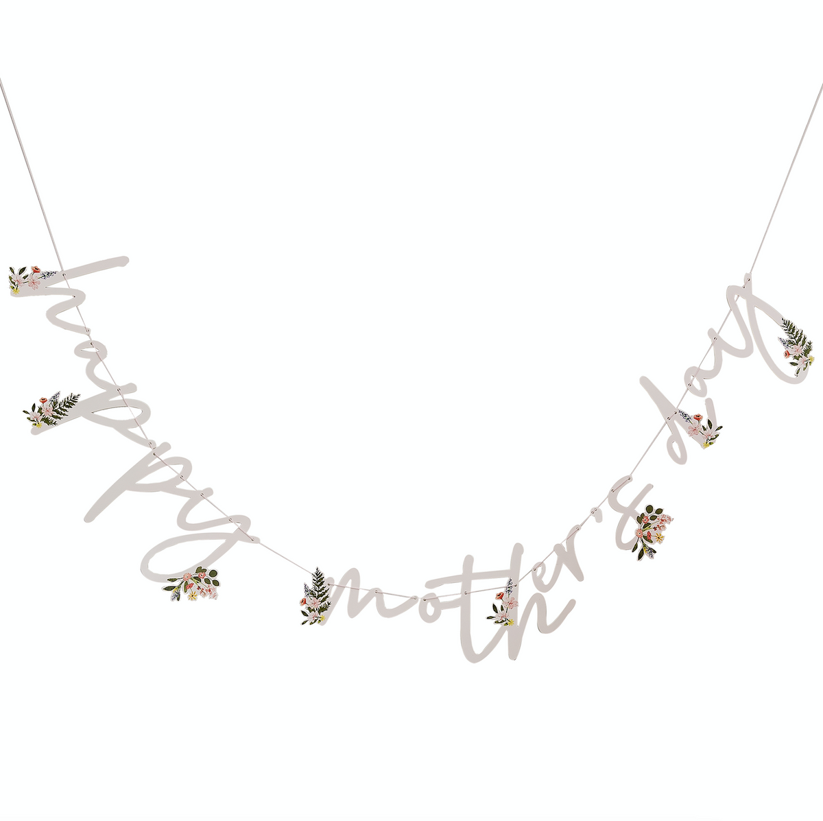 Floral Happy Mother&#39;s Day Bunting