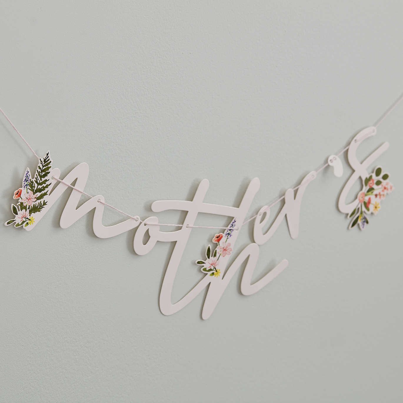 Floral Happy Mother's Day Bunting