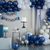 Navy, Blue & Mint Paper Cups