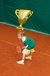 Gold Trophy Cup Foil Balloon