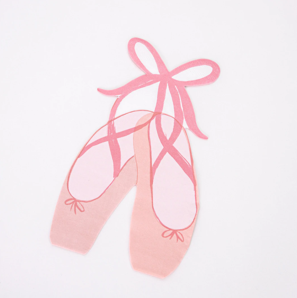 Ballerina Slippers Napkins