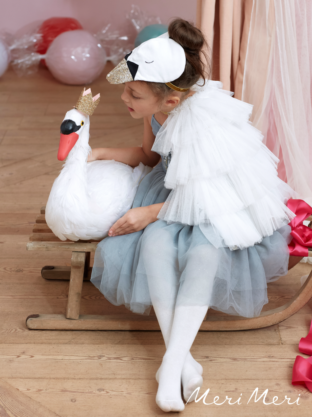 Swan Cape Costume 