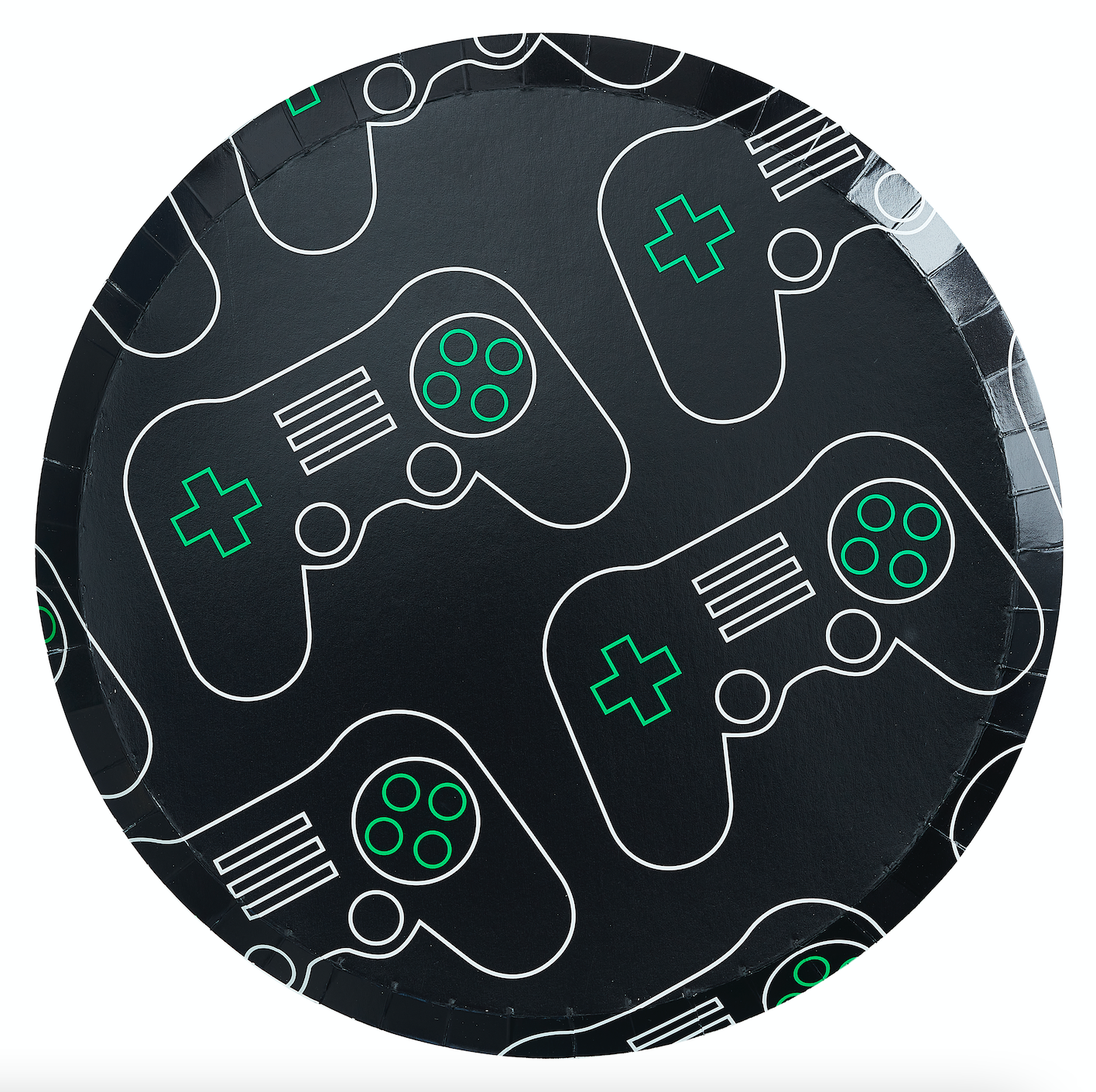 Controller Paper Plates