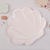 Iridescent & Pink Mermaid Shell Shaped Paper Plates