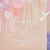 Customizable Pink & Iridescent Happy Birthday Bunting