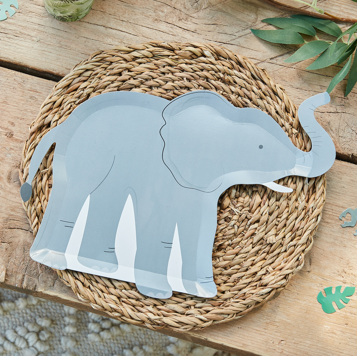Elephant Paper Plates