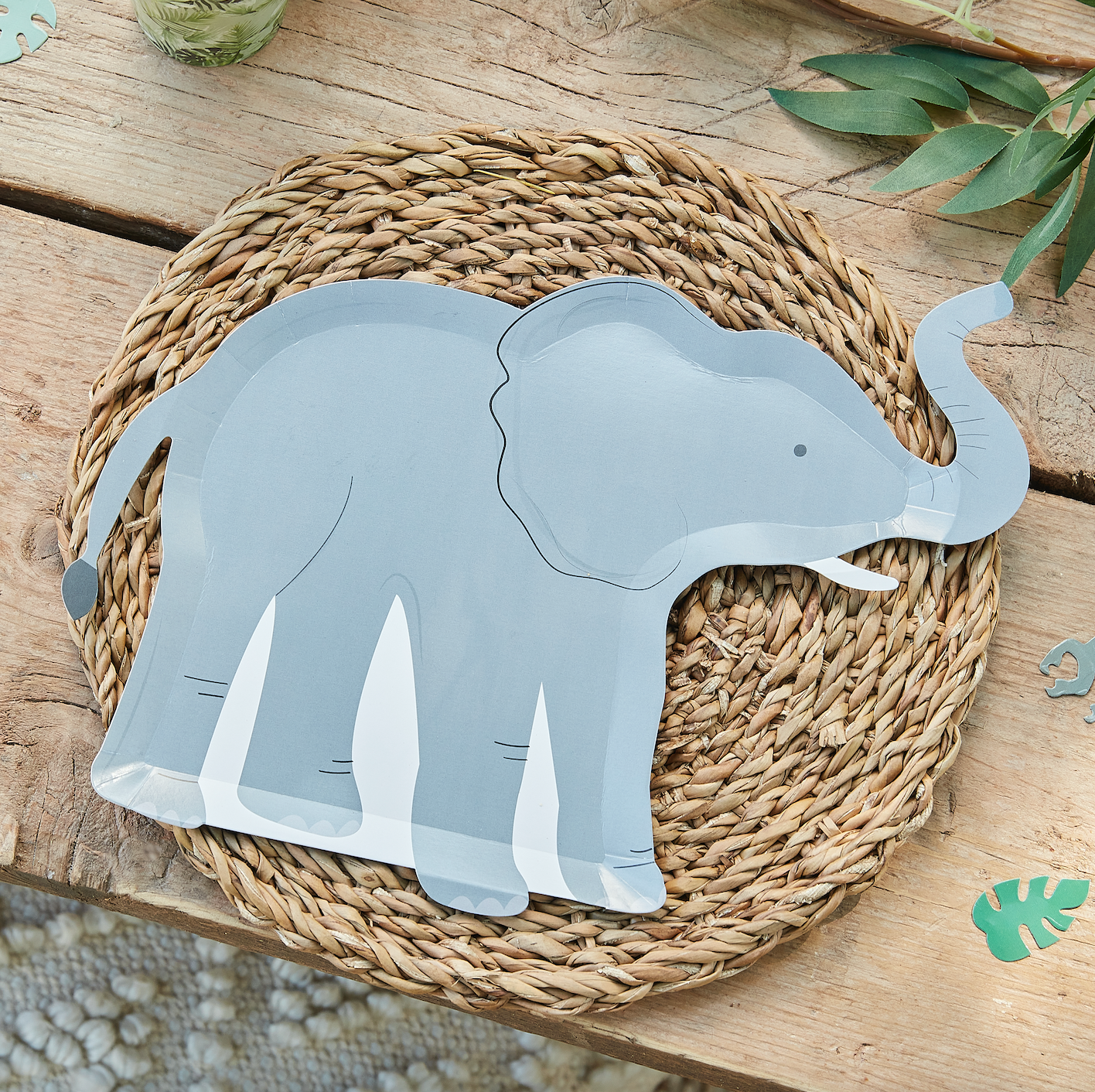 Elephant Paper Plates