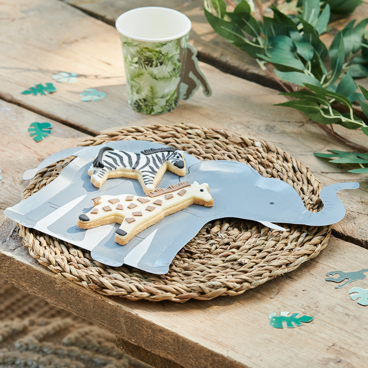 Elephant Party Plates