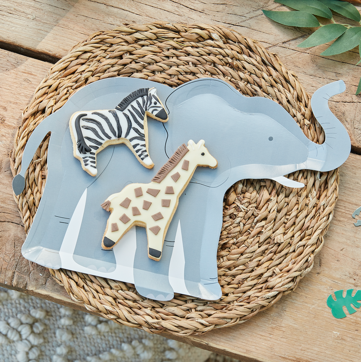Elephant Paper Plates