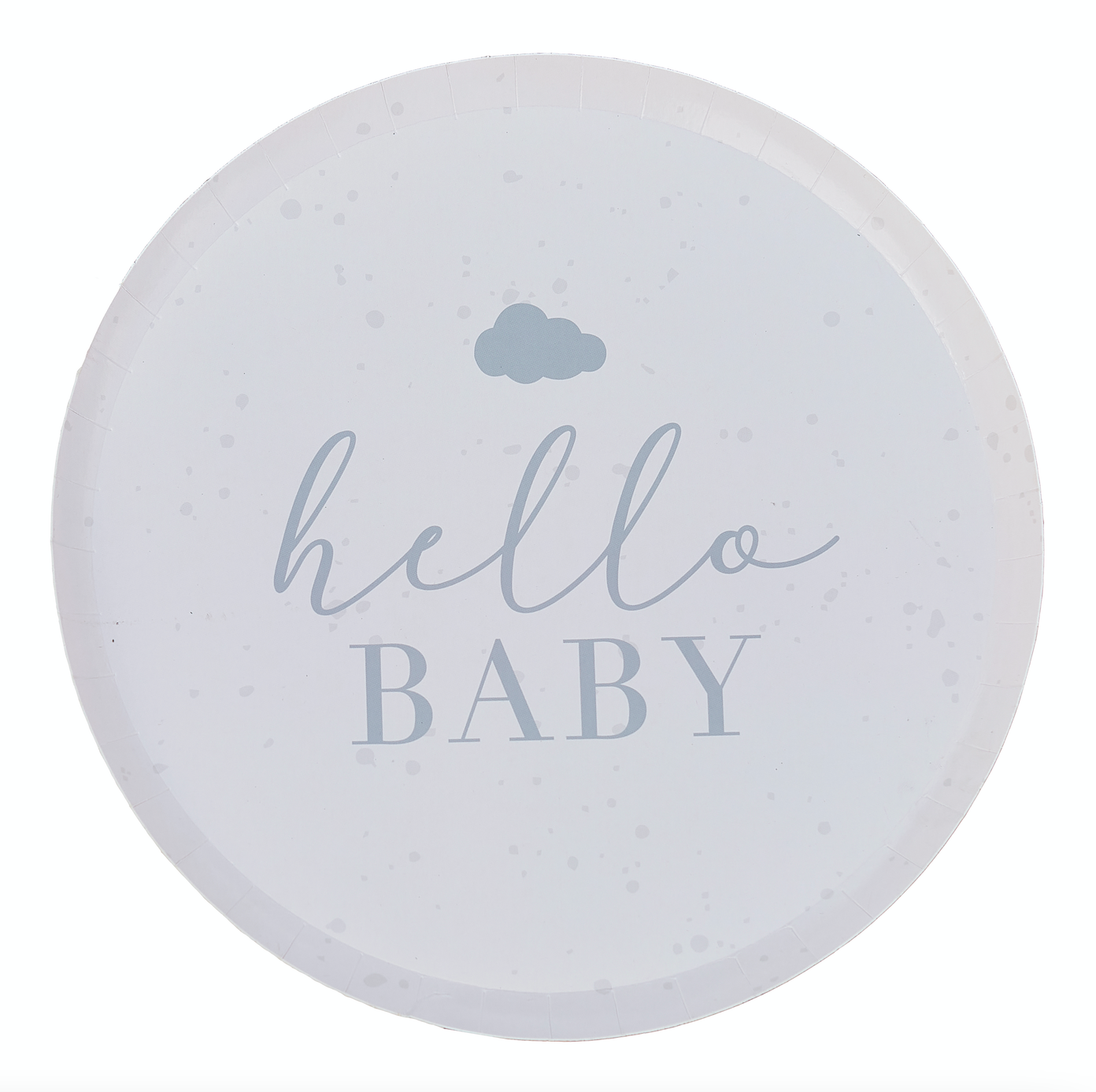 Baby boy shower plates deals