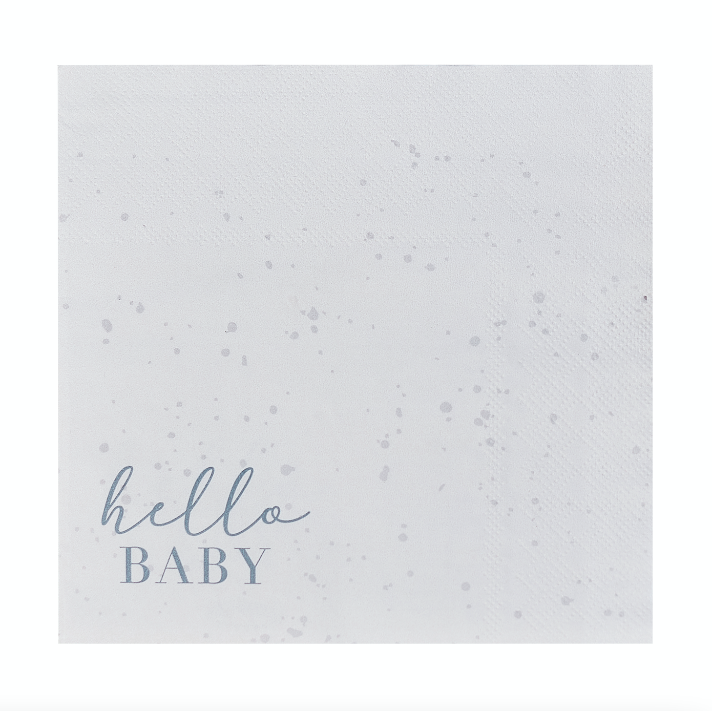 Hello Baby Neutral Baby Shower Napkins