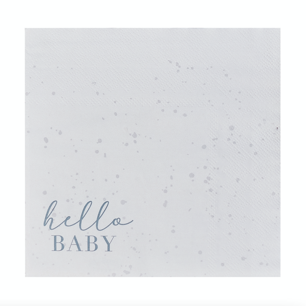 Hello Baby Neutral Baby Shower Napkins