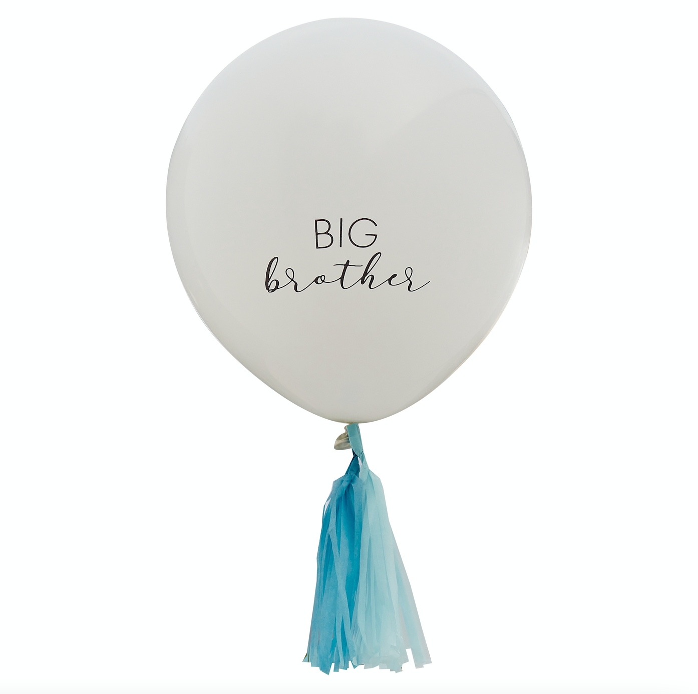 Big Brother Balloon with Blue Tassels