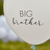 Big Brother Balloon with Blue Tassels