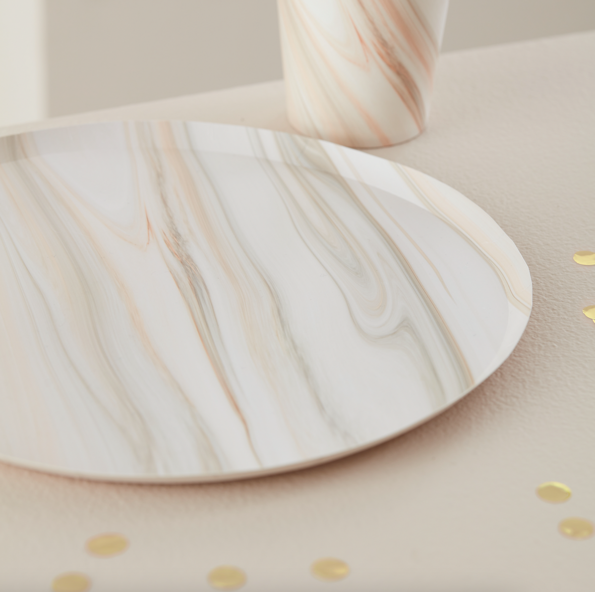 Natural Marble Plates